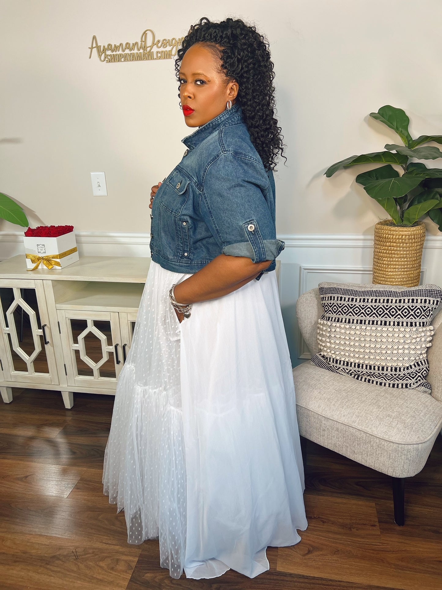 Not Your Average Skirt (White)