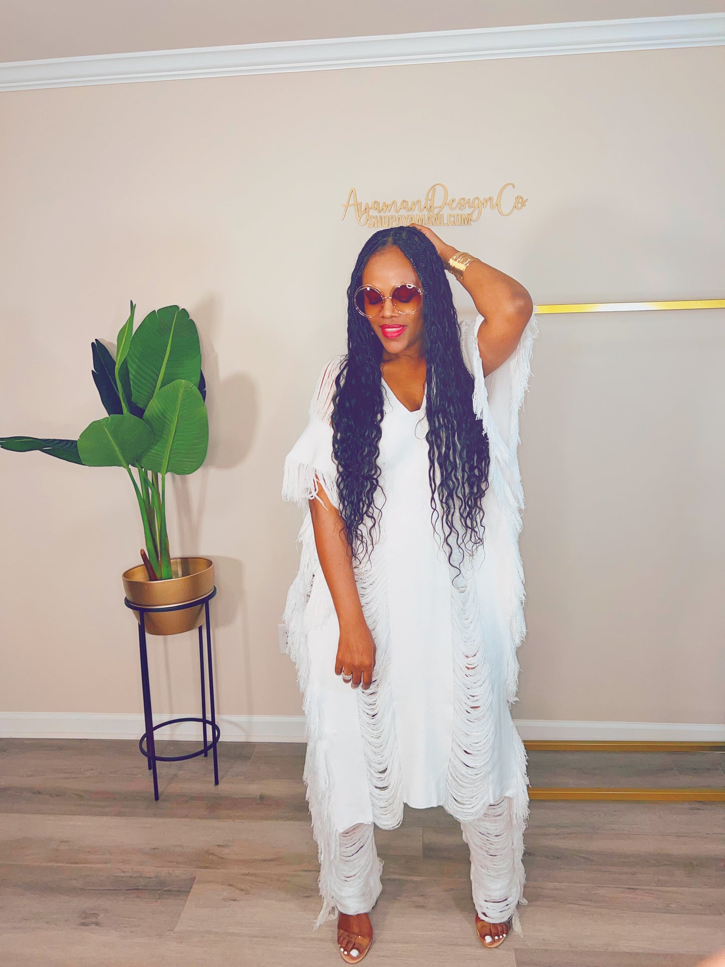 Something Fringy (White)