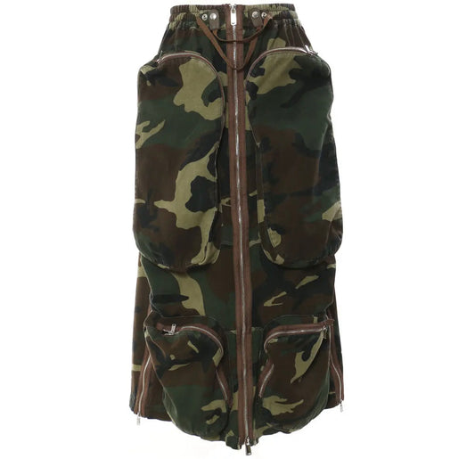 A Bad Cargo Skirt: Camo(Preorder)