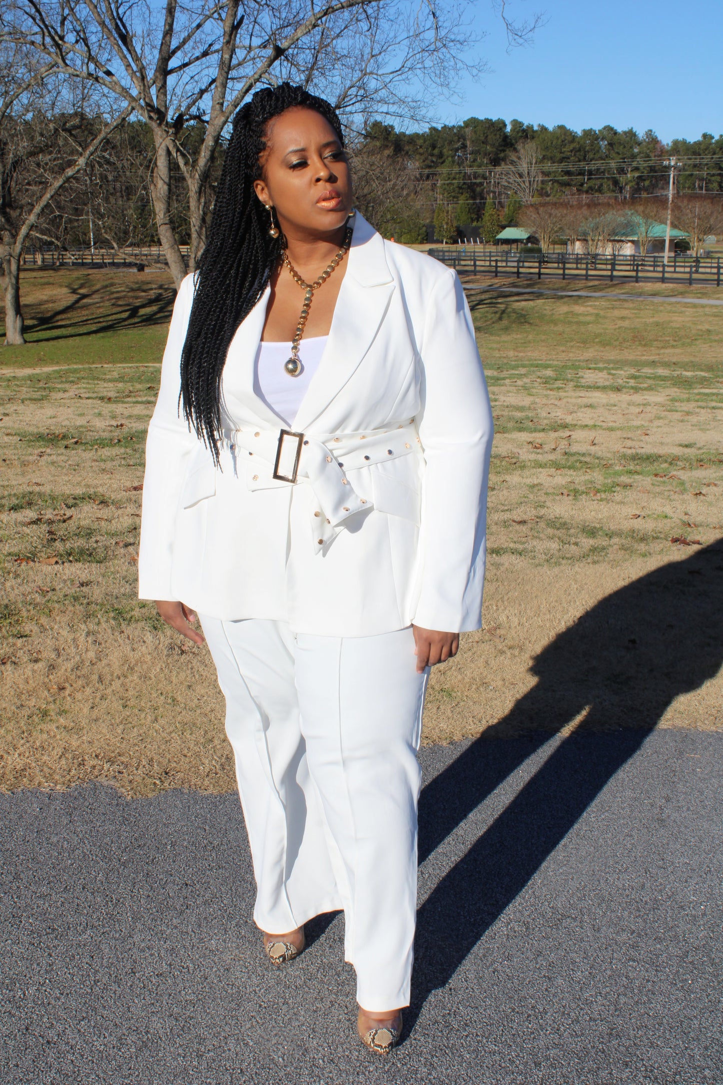 Bossed Up (White)