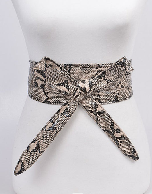 The Waist Cincher (Snake Print)