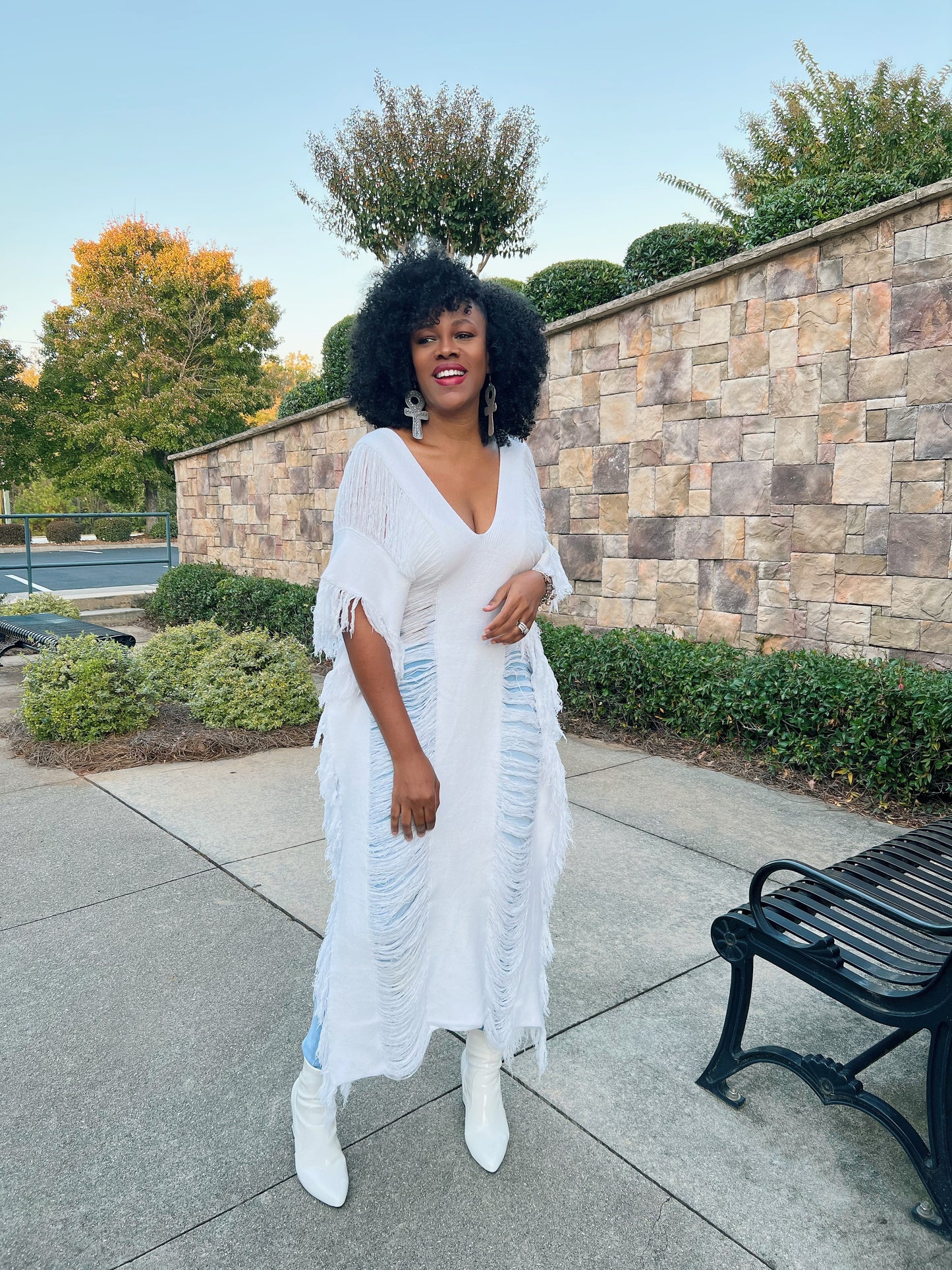 Something Fringy (White)