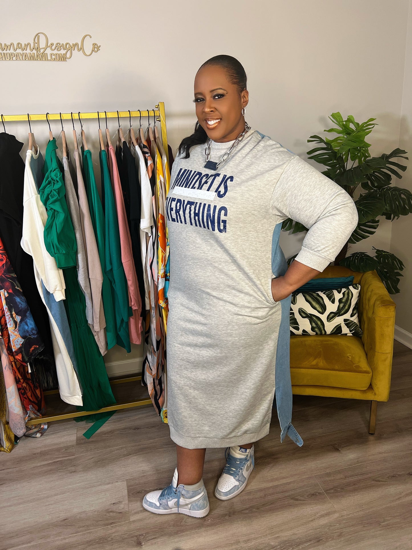 The Mindset Dress (Gray)