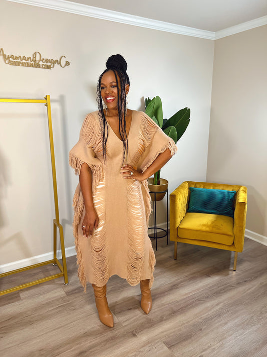 Something Fringy (Tan)