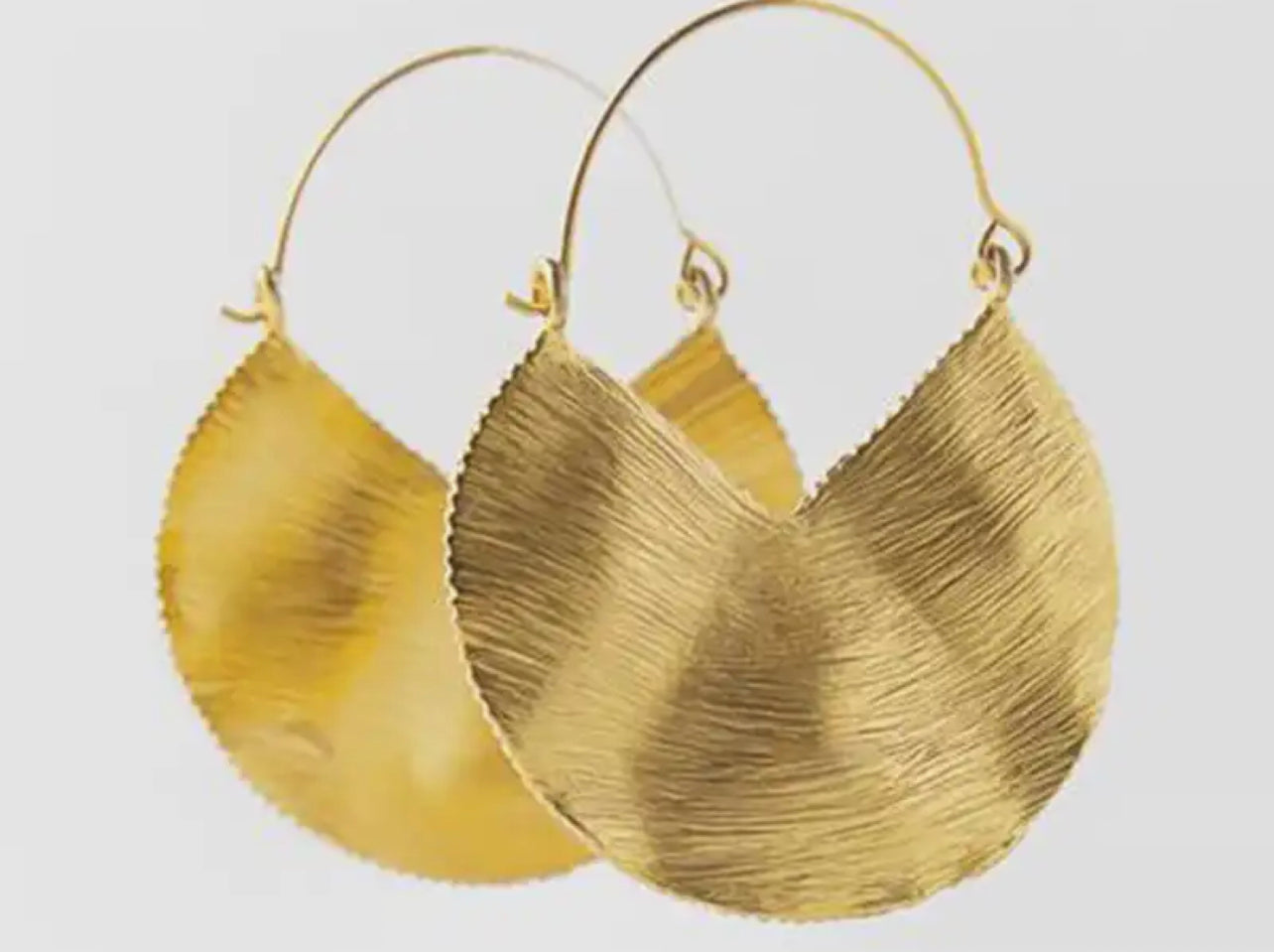 Gold Geo Earrings