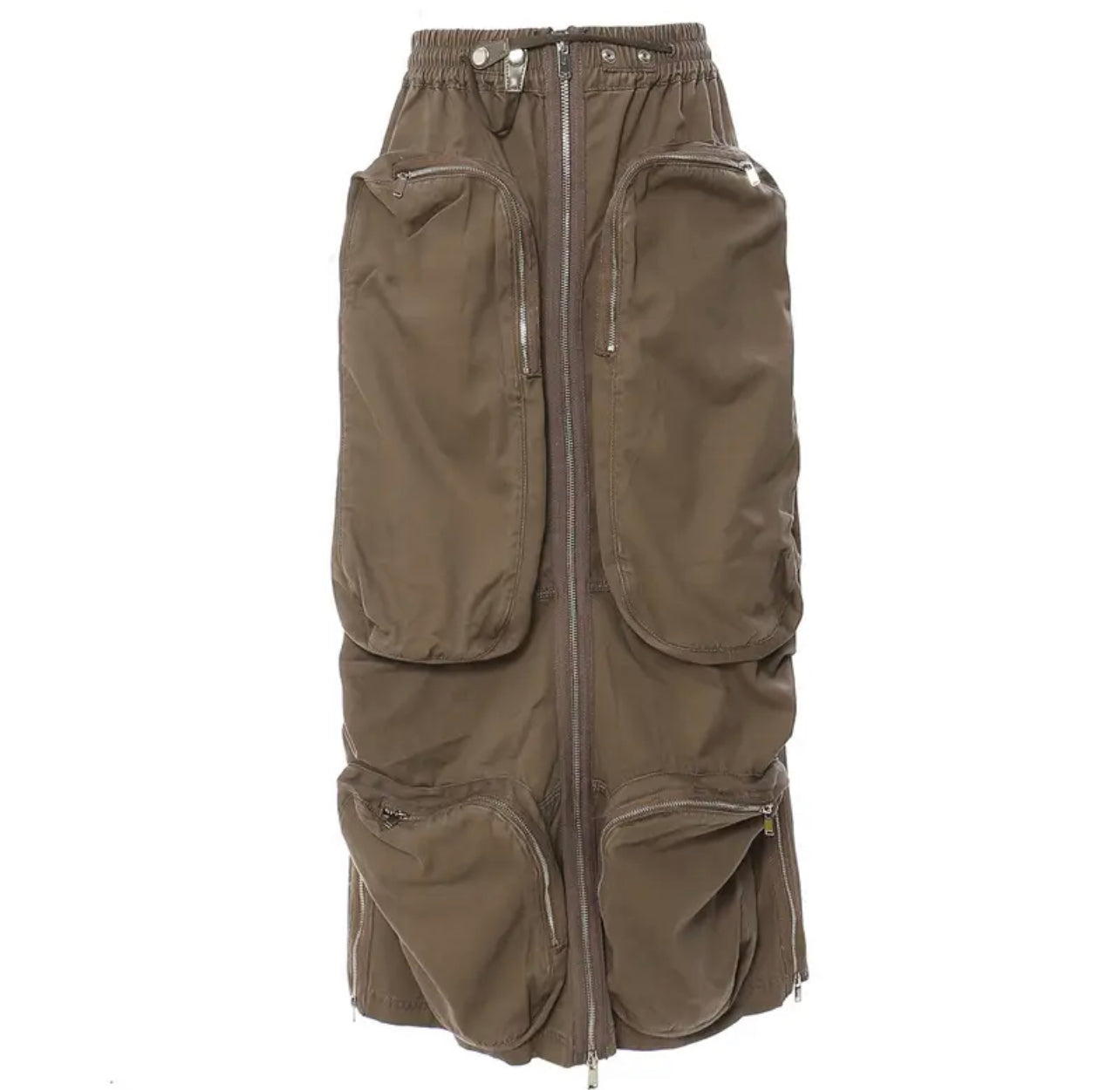 A Bad Cargo Skirt: Brown(Preorder)