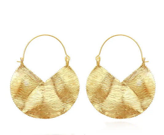 Gold Geo Earrings